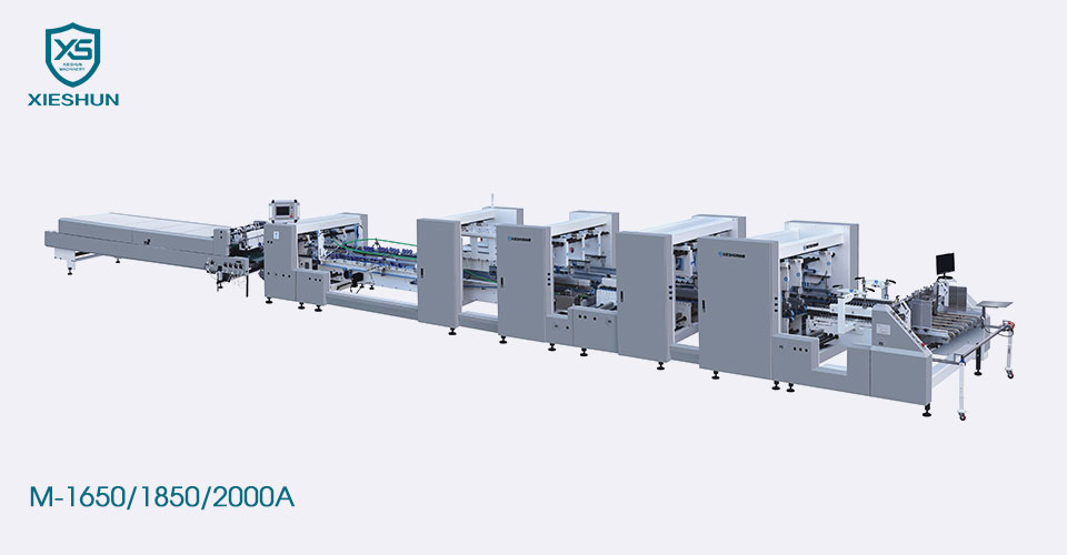 Прямая линия автоматическая тяжелая гофрированная папка Gluer